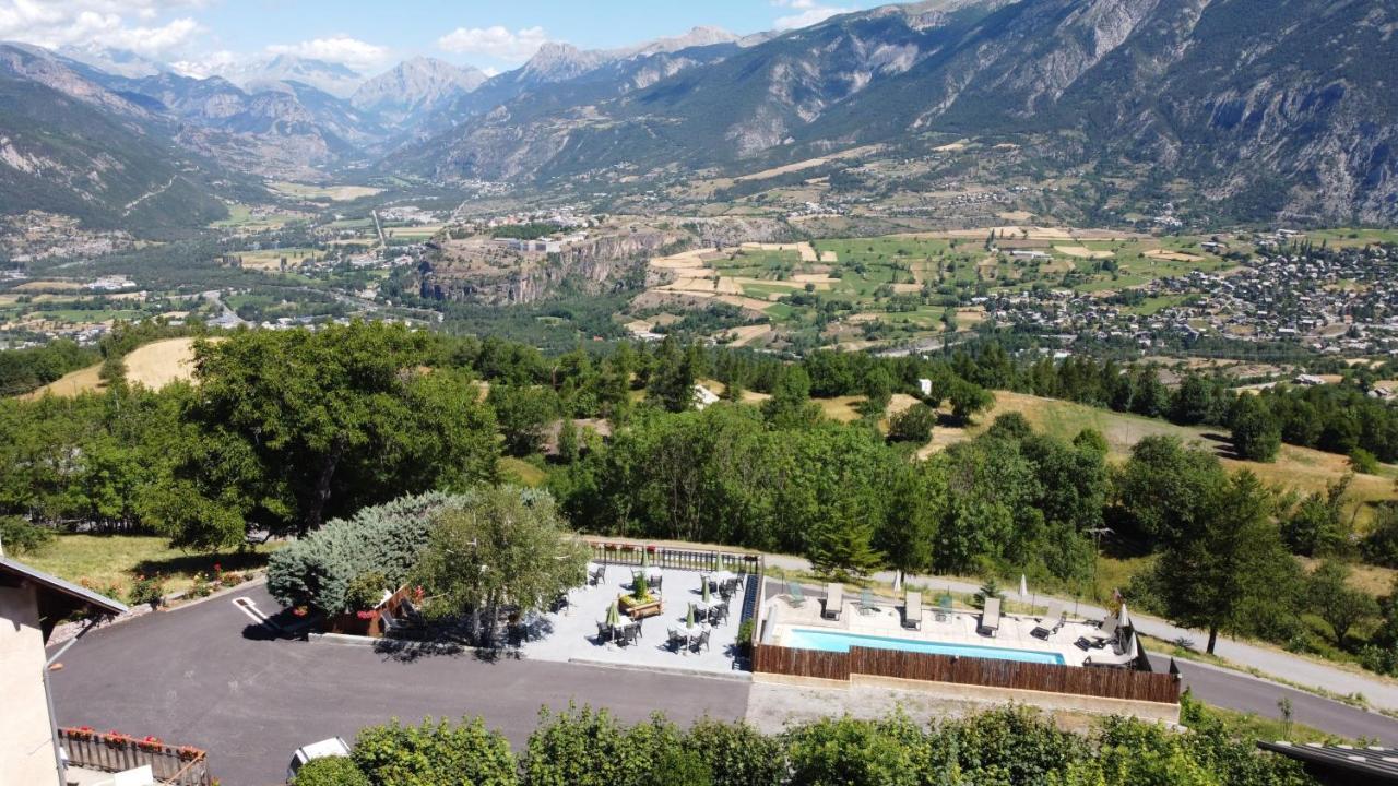 Hotel Au Bon Logis Risoul Exterior foto